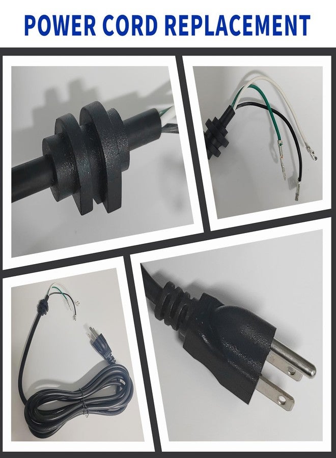 DZQPPC W11545825 Cord Power 72in for KitchenAid Mixer W10325328 W10164883 3020052 4176068 for Whirlpool Mixer 9701025 W11396625 W10325327 - Image 4